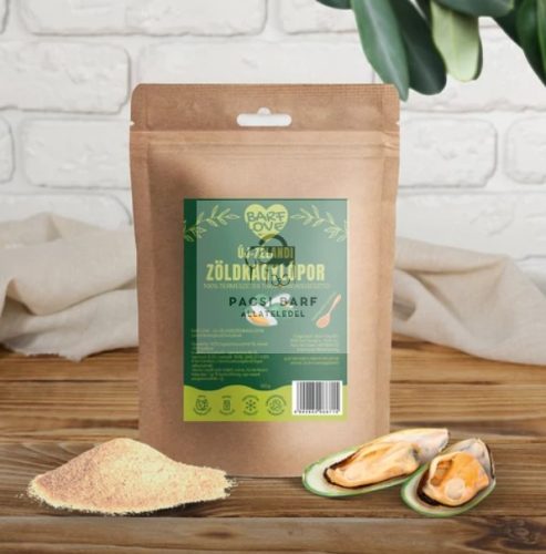 100% Zöldkagylópor kutyáknak 100 g, BARF LOVE