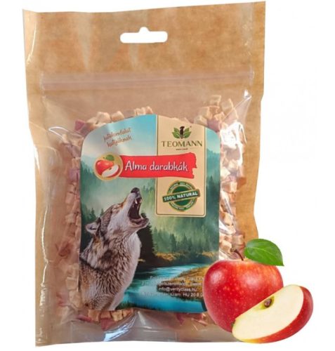 Szárított alma darabkák 100g, Teomanm