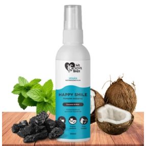  Kutya prebiotikus szájspray fogkő és szájszag ellen - Happy Smile, We Love Bark