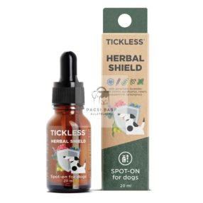   Herbal Shield Spot-on - 100% természetes illóolaj keverék kutyáknak, Tickless®