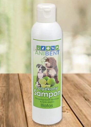 Folyékony sampon kutyáknak - zöldcitrom illatú, Anibent