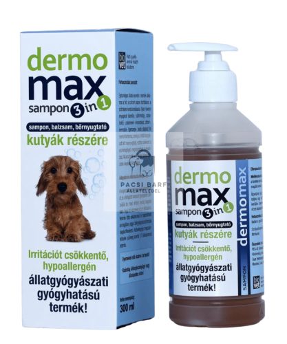 Dermomax hypoallergén sampon, 300 ml