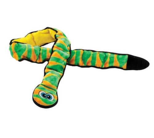 Outward Hound Invincibles Green Snake plüss kutyajáték, XXL