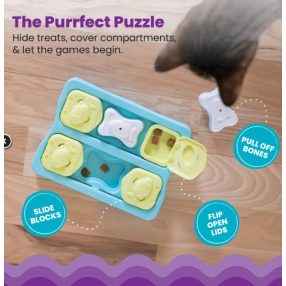 Petstages Kitty Cube Puzzle interaktív macskajáték
