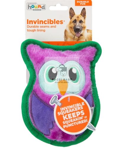 Outward Hound Invincibles Mini Plüss Bagoly