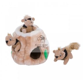 Mókusodú Interaktív Plüss kutyajáték S, Outward Hound