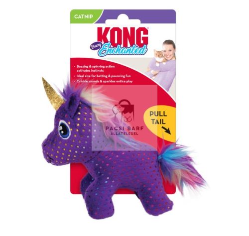 KONG Cat Buzzy Unicorn (rezgős, felhúzható) - cicáknak