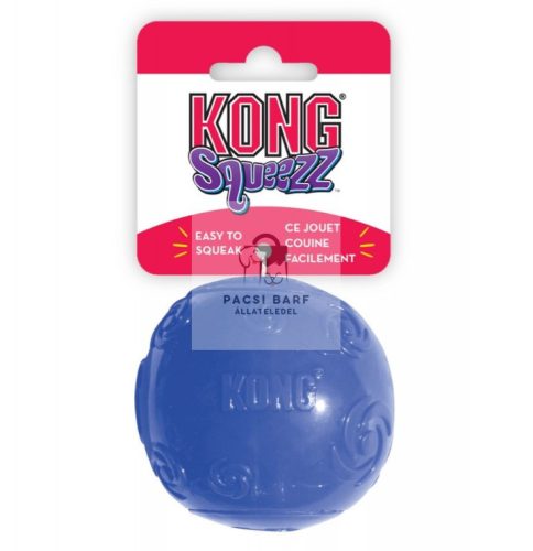 KONG Squeezz Sípoló Labda (L)