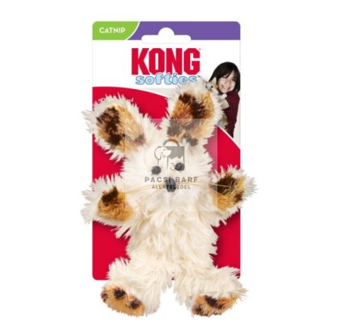 KONG Cat Softies Fuzzy Bunny