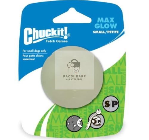 CHUCKIT Max Glow Fluoreszkáló Labda (S)