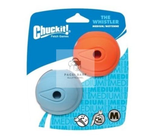 CHUCKIT The Whistler Fütyülős Labda Pakk - 2 db (M)