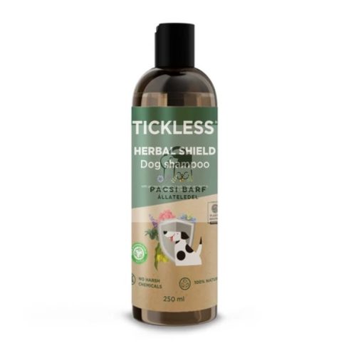 Tickless® Herbal Shield - 100% természetes kutyasampon nagy sétákhoz