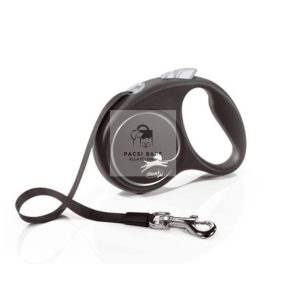 flexi Black Design szalagpóráz, S